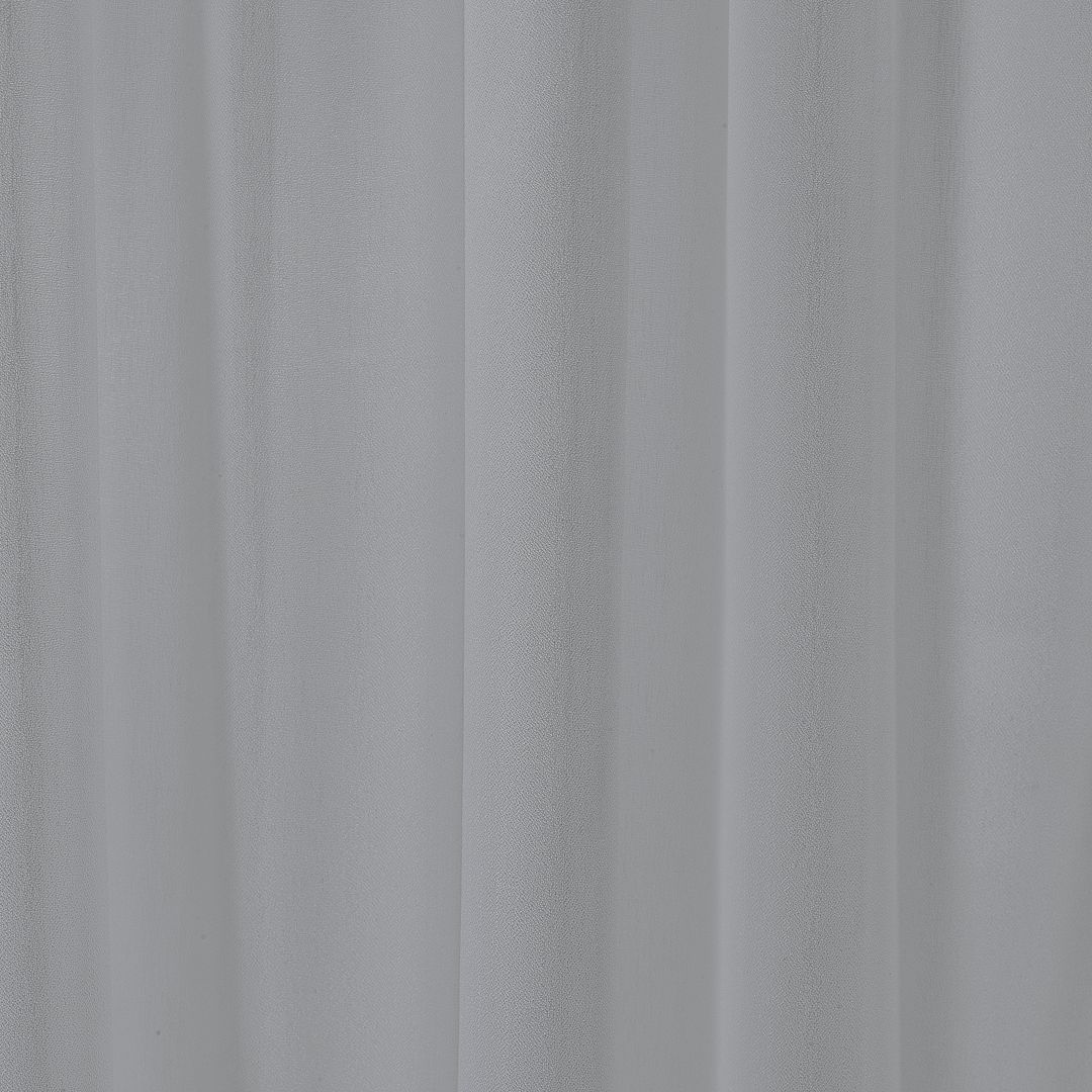 Semi Sheer Silk Crepe- Grey