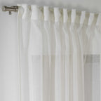 Lilijan Home sheer curtains, linen look curtains, sheer linen curtains, faux linen curtains, 100% polyester curtains, light filtering curtains, farmhouse curtains, modern sheer drapes, living room curtains, bedroom curtains, window treatments, airy curtains, elegant sheer panels, privacy sheer curtains, custom curtains, rod pocket curtains, back tab curtains, pinch pleat curtains, grommet curtains, curtain panels, home decor curtains, decorative window curtains

