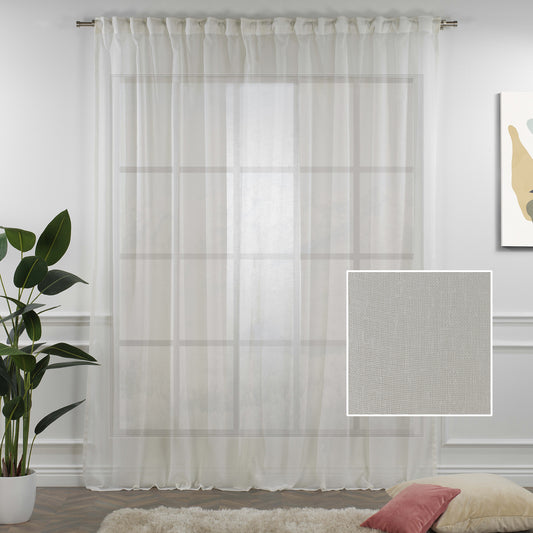 Lilijan Home sheer curtains, linen look curtains, sheer linen curtains, faux linen curtains, 100% polyester curtains, light filtering curtains, farmhouse curtains, modern sheer drapes, living room curtains, bedroom curtains, window treatments, airy curtains, elegant sheer panels, privacy sheer curtains, custom curtains, rod pocket curtains, back tab curtains, pinch pleat curtains, grommet curtains, curtain panels, home decor curtains, decorative window curtains
