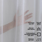 Lilijan Home sheer curtains, linen look curtains, sheer linen curtains, faux linen curtains, 100% polyester curtains, light filtering curtains, farmhouse curtains, modern sheer drapes, living room curtains, bedroom curtains, window treatments, airy curtains, elegant sheer panels, privacy sheer curtains, custom curtains, rod pocket curtains, back tab curtains, pinch pleat curtains, grommet curtains, curtain panels, home decor curtains, decorative window curtains
