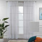 Lilijan Home sheer curtains, linen look curtains, sheer linen curtains, faux linen curtains, 100% polyester curtains, light filtering curtains, farmhouse curtains, modern sheer drapes, living room curtains, bedroom curtains, window treatments, airy curtains, elegant sheer panels, privacy sheer curtains, custom curtains, rod pocket curtains, back tab curtains, pinch pleat curtains, grommet curtains, curtain panels, home decor curtains, decorative window curtains
