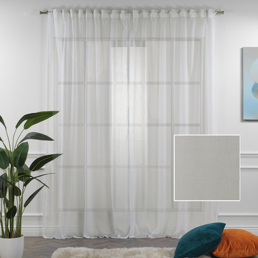 Lilijan Home sheer curtains, linen look curtains, sheer linen curtains, faux linen curtains, 100% polyester curtains, light filtering curtains, farmhouse curtains, modern sheer drapes, living room curtains, bedroom curtains, window treatments, airy curtains, elegant sheer panels, privacy sheer curtains, custom curtains, rod pocket curtains, back tab curtains, pinch pleat curtains, grommet curtains, curtain panels, home decor curtains, decorative window curtains
