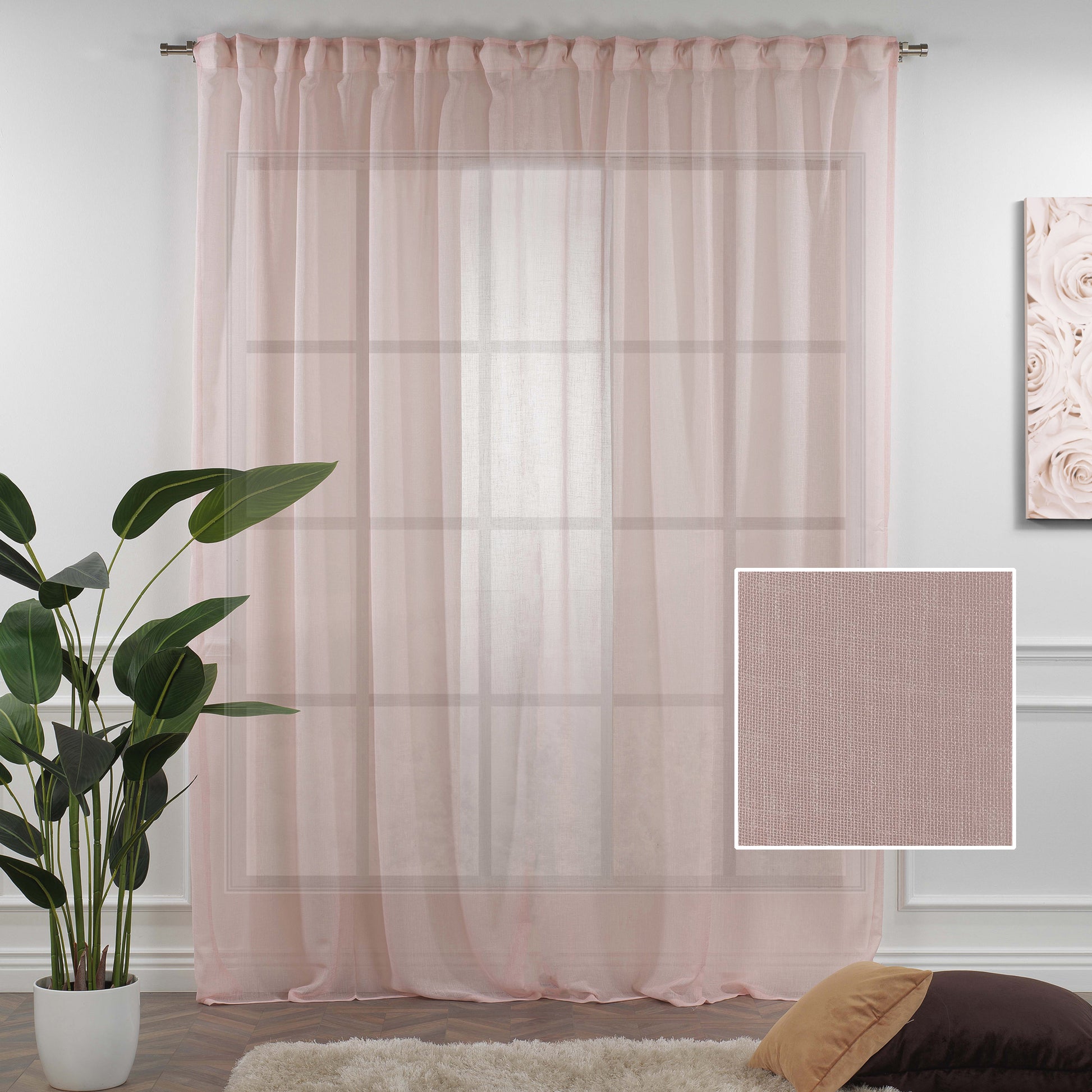 Lilijan Home sheer curtains, linen look curtains, sheer linen curtains, faux linen curtains, 100% polyester curtains, light filtering curtains, farmhouse curtains, modern sheer drapes, living room curtains, bedroom curtains, window treatments, airy curtains, elegant sheer panels, privacy sheer curtains, custom curtains, rod pocket curtains, back tab curtains, pinch pleat curtains, grommet curtains, curtain panels, home decor curtains, decorative window curtains
