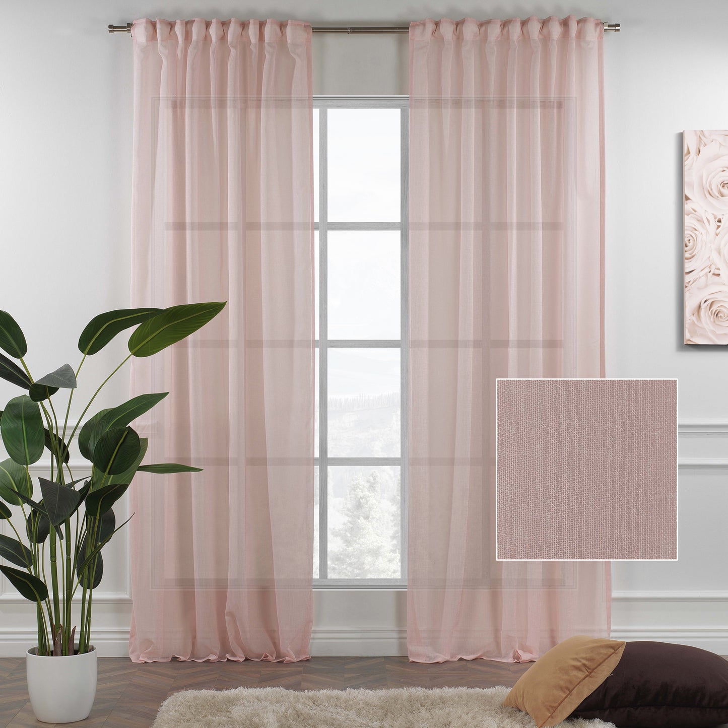 Lilijan Home sheer curtains, linen look curtains, sheer linen curtains, faux linen curtains, 100% polyester curtains, light filtering curtains, farmhouse curtains, modern sheer drapes, living room curtains, bedroom curtains, window treatments, airy curtains, elegant sheer panels, privacy sheer curtains, custom curtains, rod pocket curtains, back tab curtains, pinch pleat curtains, grommet curtains, curtain panels, home decor curtains, decorative window curtains
