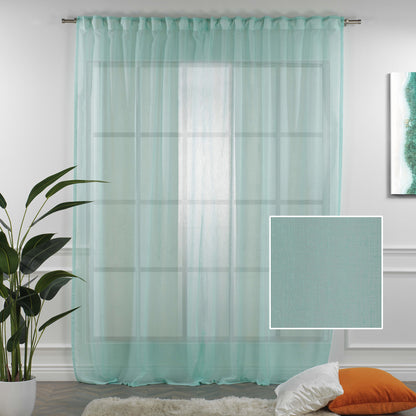 Lilijan Home sheer curtains, linen look curtains, sheer linen curtains, faux linen curtains, 100% polyester curtains, light filtering curtains, farmhouse curtains, modern sheer drapes, living room curtains, bedroom curtains, window treatments, airy curtains, elegant sheer panels, privacy sheer curtains, custom curtains, rod pocket curtains, back tab curtains, pinch pleat curtains, grommet curtains, curtain panels, home decor curtains, decorative window curtains

