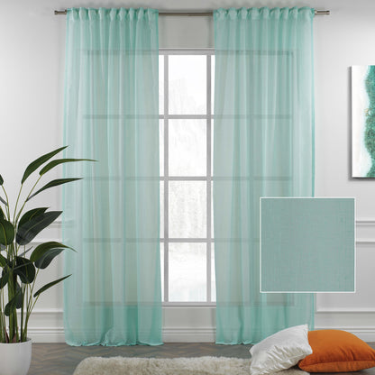 Lilijan Home sheer curtains, linen look curtains, sheer linen curtains, faux linen curtains, 100% polyester curtains, light filtering curtains, farmhouse curtains, modern sheer drapes, living room curtains, bedroom curtains, window treatments, airy curtains, elegant sheer panels, privacy sheer curtains, custom curtains, rod pocket curtains, back tab curtains, pinch pleat curtains, grommet curtains, curtain panels, home decor curtains, decorative window curtains
