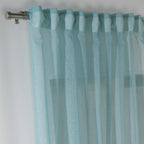 Lilijan Home sheer curtains, linen look curtains, sheer linen curtains, faux linen curtains, 100% polyester curtains, light filtering curtains, farmhouse curtains, modern sheer drapes, living room curtains, bedroom curtains, window treatments, airy curtains, elegant sheer panels, privacy sheer curtains, custom curtains, rod pocket curtains, back tab curtains, pinch pleat curtains, grommet curtains, curtain panels, home decor curtains, decorative window curtains