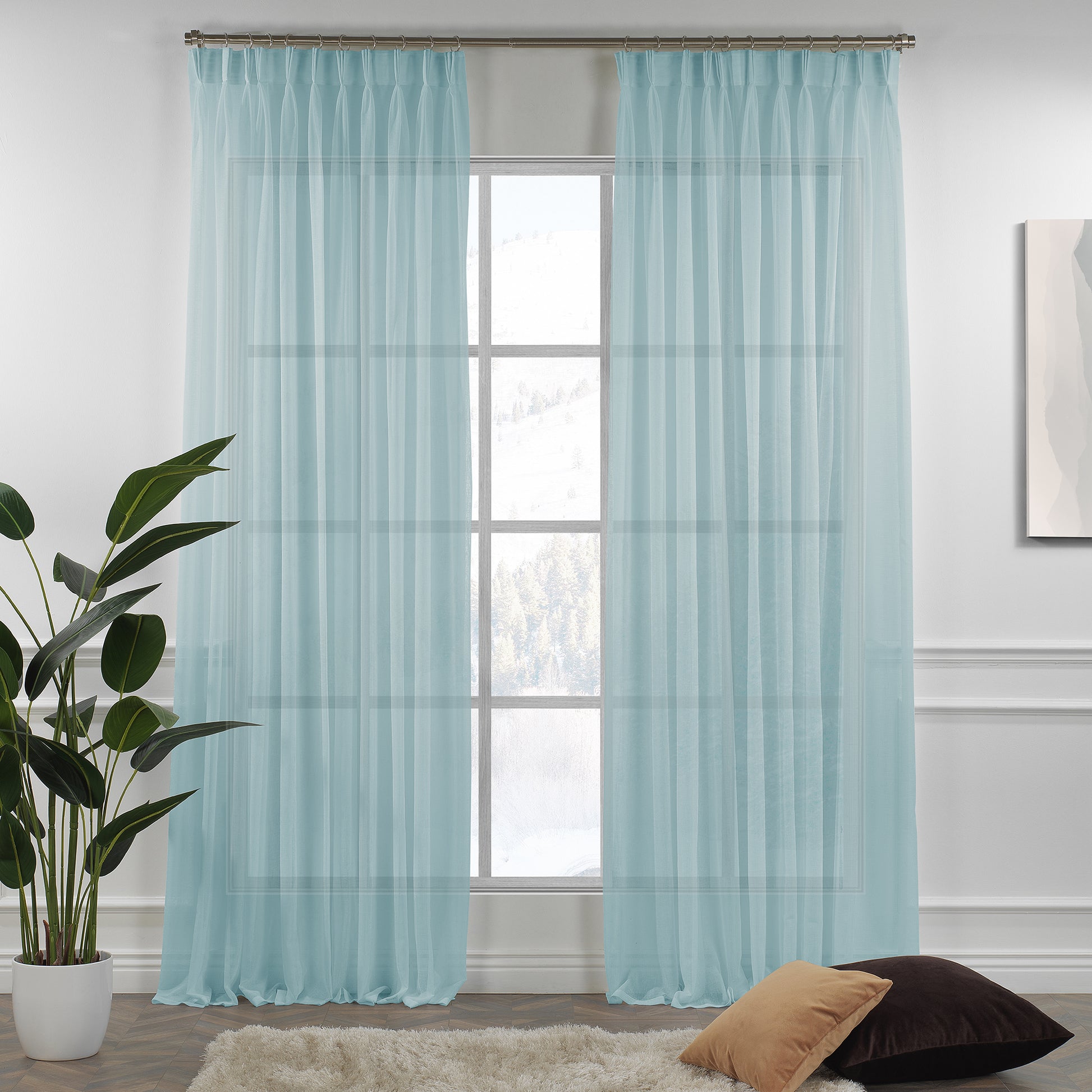 Sheer linen texture pinch pleated curtains, sheer linen look curtains, 100% polyester sheer curtains, pinch pleat curtains, linen look drapes, light filtering curtains, sheer window panels, elegant window treatments, living room curtains, bedroom curtains, dining room curtains, nursery curtains, custom size curtains, custom drapes, decorative sheer curtains, modern home decor, farmhouse curtains, privacy sheers, stylish curtain panels, window drapes.