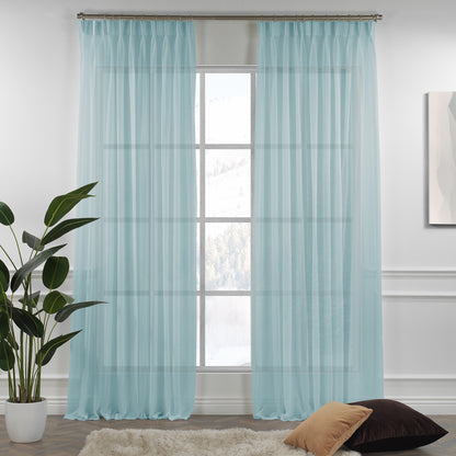 Sheer linen texture pinch pleated curtains, sheer linen look curtains, 100% polyester sheer curtains, pinch pleat curtains, linen look drapes, light filtering curtains, sheer window panels, elegant window treatments, living room curtains, bedroom curtains, dining room curtains, nursery curtains, custom size curtains, custom drapes, decorative sheer curtains, modern home decor, farmhouse curtains, privacy sheers, stylish curtain panels, window drapes.
