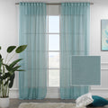 Lilijan Home sheer curtains, linen look curtains, sheer linen curtains, faux linen curtains, 100% polyester curtains, light filtering curtains, farmhouse curtains, modern sheer drapes, living room curtains, bedroom curtains, window treatments, airy curtains, elegant sheer panels, privacy sheer curtains, custom curtains, rod pocket curtains, back tab curtains, pinch pleat curtains, grommet curtains, curtain panels, home decor curtains, decorative window curtains
