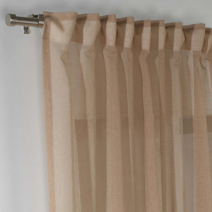 Lilijan Home sheer curtains, linen look curtains, sheer linen curtains, faux linen curtains, 100% polyester curtains, light filtering curtains, farmhouse curtains, modern sheer drapes, living room curtains, bedroom curtains, window treatments, airy curtains, elegant sheer panels, privacy sheer curtains, custom curtains, rod pocket curtains, back tab curtains, pinch pleat curtains, grommet curtains, curtain panels, home decor curtains, decorative window curtains