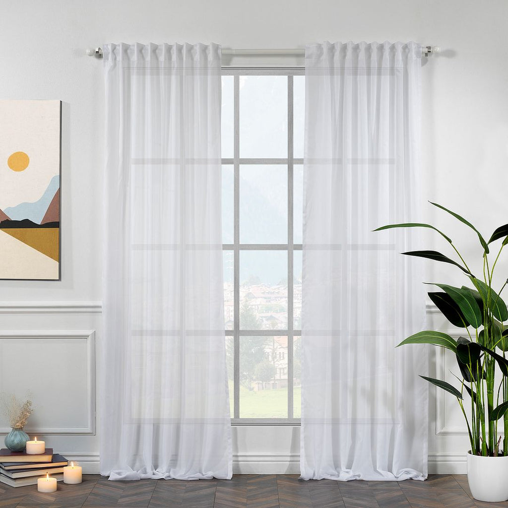 Lilijan Home semi sheer silk crepe curtains, semi sheer curtains, silk crepe curtains, light filtering curtains, elegant window drapes, 100% polyester curtains, living room curtains, bedroom curtains, dining room curtains, modern curtains, decorative curtain panels, luxury window treatments, privacy curtains, custom size curtains, custom drapes, rod pocket curtains, back tab curtains, pinch pleat curtains, home decor curtains, stylish window curtains.
