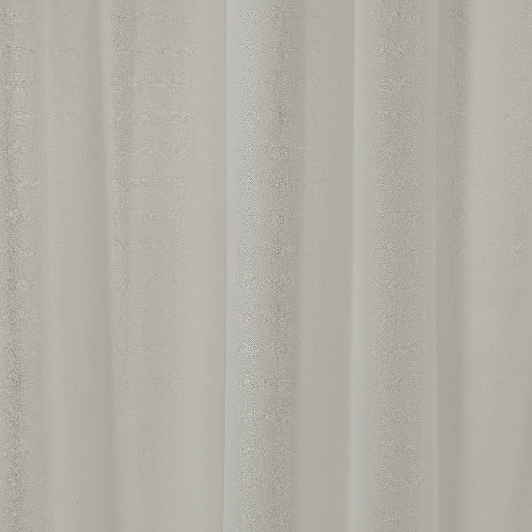 Semi Sheer Silk Crepe- Stone