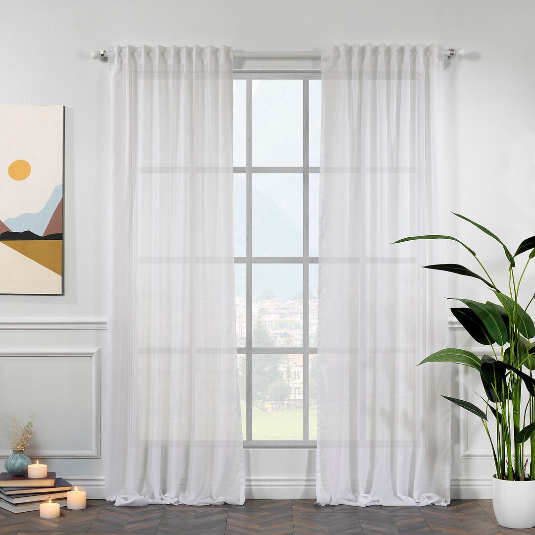 Lilijan Home semi sheer silk crepe curtains, semi sheer curtains, silk crepe curtains, light filtering curtains, elegant window drapes, 100% polyester curtains, living room curtains, bedroom curtains, dining room curtains, modern curtains, decorative curtain panels, luxury window treatments, privacy curtains, custom size curtains, custom drapes, rod pocket curtains, back tab curtains, pinch pleat curtains, home decor curtains, stylish window curtains.
