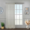 Semi sheer silk crepe pinch pleated curtains, semi sheer curtains, silk crepe curtains, pinch pleat curtains, light filtering curtains, elegant window drapes, decorative curtain panels, living room curtains, bedroom curtains, dining room curtains, nursery curtains, custom size curtains, custom drapes, privacy curtains, modern home decor, luxury window treatments, stylish curtain panels, window coverings, home furnishings, interior decor