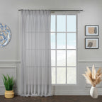 Semi sheer silk crepe pinch pleated curtains, semi sheer curtains, silk crepe curtains, pinch pleat curtains, light filtering curtains, elegant window drapes, decorative curtain panels, living room curtains, bedroom curtains, dining room curtains, nursery curtains, custom size curtains, custom drapes, privacy curtains, modern home decor, luxury window treatments, stylish curtain panels, window coverings, home furnishings, interior decor