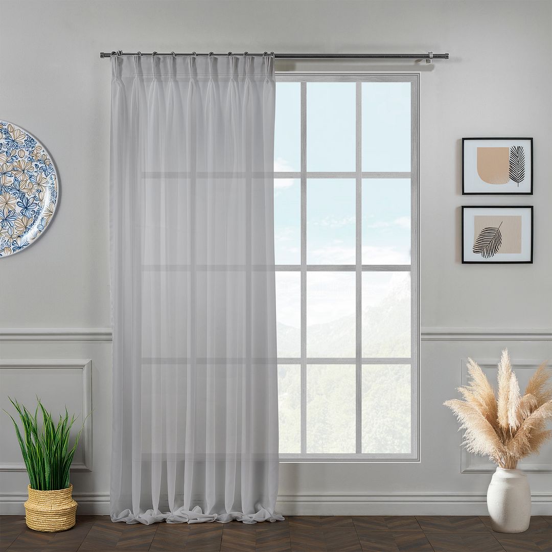 Semi sheer silk crepe pinch pleated curtains, semi sheer curtains, silk crepe curtains, pinch pleat curtains, light filtering curtains, elegant window drapes, decorative curtain panels, living room curtains, bedroom curtains, dining room curtains, nursery curtains, custom size curtains, custom drapes, privacy curtains, modern home decor, luxury window treatments, stylish curtain panels, window coverings, home furnishings, interior decor