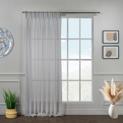 Semi sheer silk crepe pinch pleated curtains, semi sheer curtains, silk crepe curtains, pinch pleat curtains, light filtering curtains, elegant window drapes, decorative curtain panels, living room curtains, bedroom curtains, dining room curtains, nursery curtains, custom size curtains, custom drapes, privacy curtains, modern home decor, luxury window treatments, stylish curtain panels, window coverings, home furnishings, interior decor