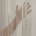 Semi Sheer Linen - Beige