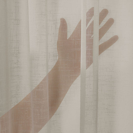 Semi Sheer Linen - Beige