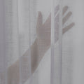 Semi Sheer Linen - Light Grey