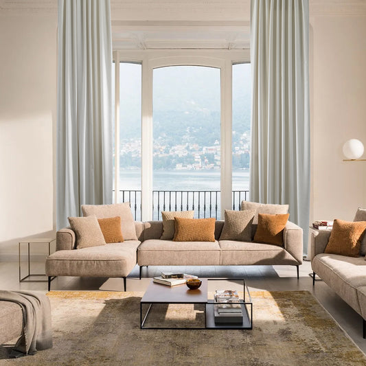 Decorative Pinch Pleated Curtain Single Panel - Off White