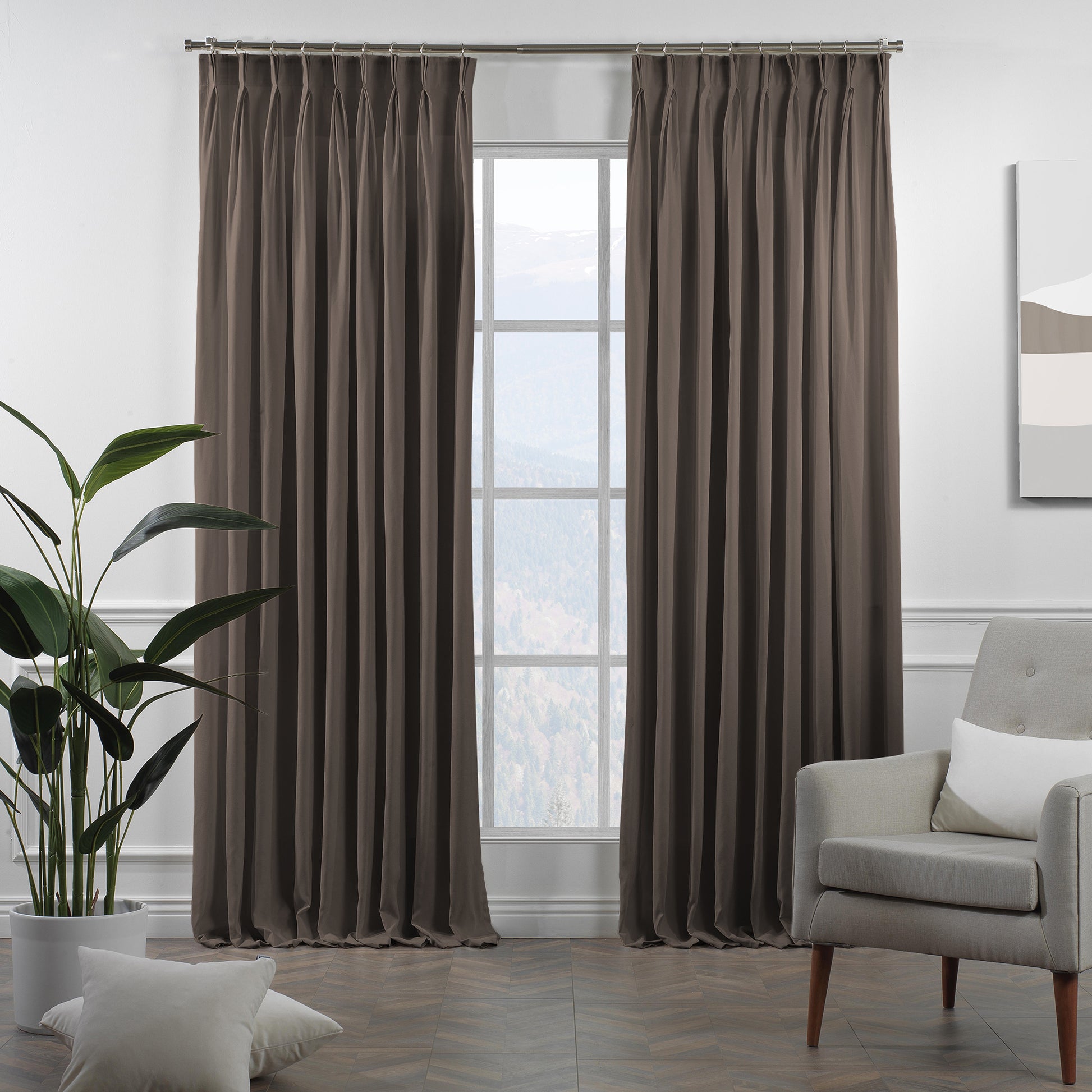 Lilijan Home decorative pinch pleated curtains, faux velvet look curtains, 100% polyester curtains, pinch pleat curtains, decorative window curtains, luxury drapes, elegant curtain panels, living room curtains, bedroom curtains, dining room curtains, nursery curtains, custom size curtains, custom drapes, privacy curtains, modern home decor, soft textured curtains, wrinkle resistant curtains, stylish window treatments, home furnishings