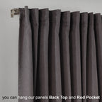 Blackout room darkening curtains, faux velvet curtains, decorative luxury window curtains, polyester curtains, elegant drapes, living room curtains, bedroom curtains, dining room curtains, nursery curtains, modern home decor, soft velvet look curtains, custom size curtains, custom drapes, window treatments, privacy curtains, wrinkle resistant curtains, curtain panels, luxury home decor, matching cushion covers, kitchen valances, decorative window panels, stylish curtains, curtain accessories home furnishing