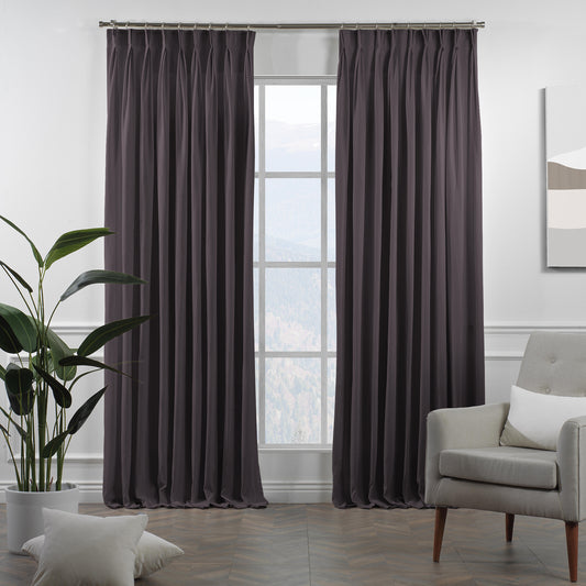 Lilijan Home decorative pinch pleated curtains, faux velvet look curtains, 100% polyester curtains, pinch pleat curtains, decorative window curtains, luxury drapes, elegant curtain panels, living room curtains, bedroom curtains, dining room curtains, nursery curtains, custom size curtains, custom drapes, privacy curtains, modern home decor, soft textured curtains, wrinkle resistant curtains, stylish window treatments, home furnishings