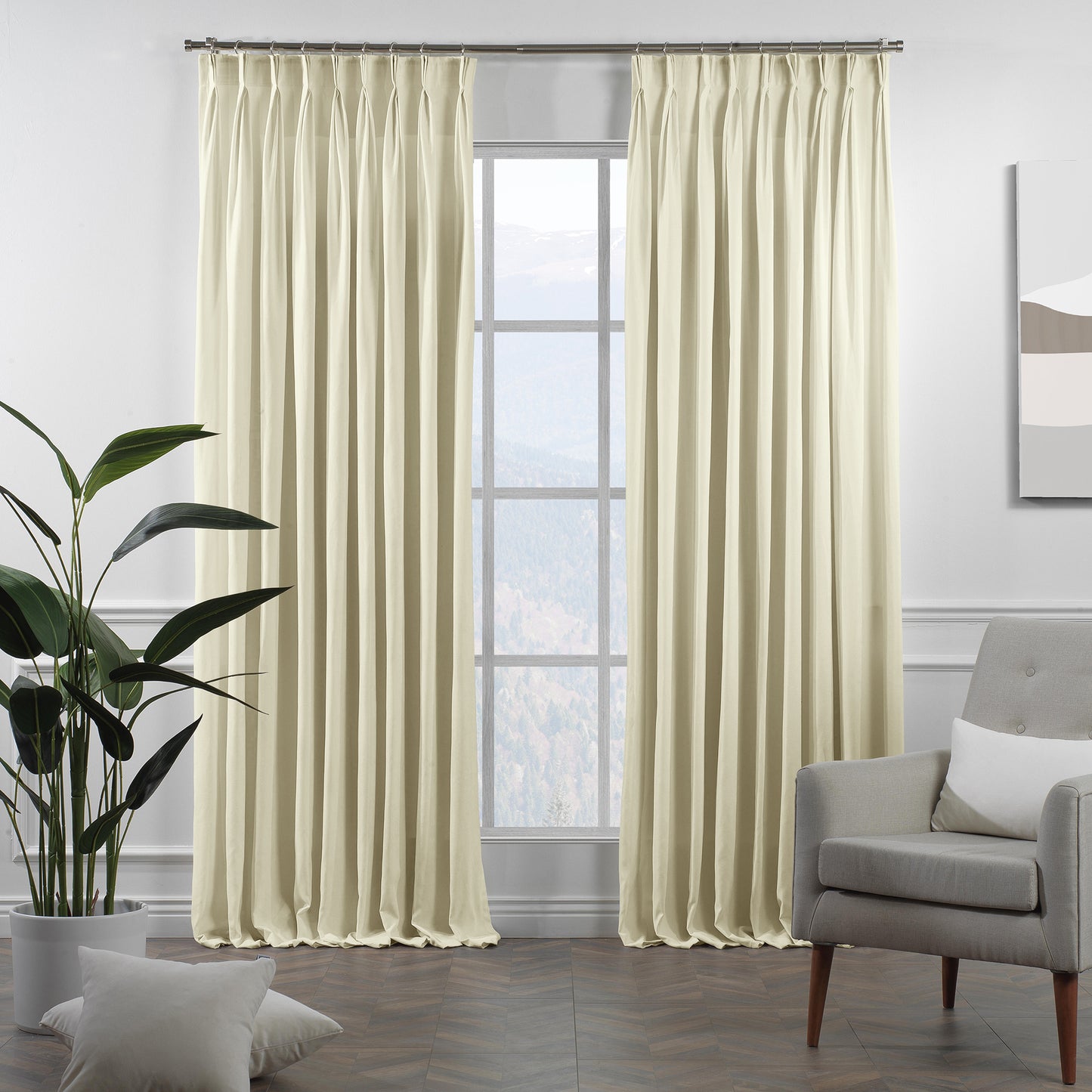 Lilijan Home decorative pinch pleated curtains, faux velvet look curtains, 100% polyester curtains, pinch pleat curtains, decorative window curtains, luxury drapes, elegant curtain panels, living room curtains, bedroom curtains, dining room curtains, nursery curtains, custom size curtains, custom drapes, privacy curtains, modern home decor, soft textured curtains, wrinkle resistant curtains, stylish window treatments, home furnishings