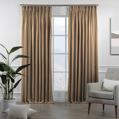 Lilijan Home decorative pinch pleated curtains, faux velvet look curtains, 100% polyester curtains, pinch pleat curtains, decorative window curtains, luxury drapes, elegant curtain panels, living room curtains, bedroom curtains, dining room curtains, nursery curtains, custom size curtains, custom drapes, privacy curtains, modern home decor, soft textured curtains, wrinkle resistant curtains, stylish window treatments, home furnishings