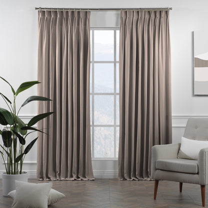 Lilijan Home decorative pinch pleated curtains, faux velvet look curtains, 100% polyester curtains, pinch pleat curtains, decorative window curtains, luxury drapes, elegant curtain panels, living room curtains, bedroom curtains, dining room curtains, nursery curtains, custom size curtains, custom drapes, privacy curtains, modern home decor, soft textured curtains, wrinkle resistant curtains, stylish window treatments, home furnishings