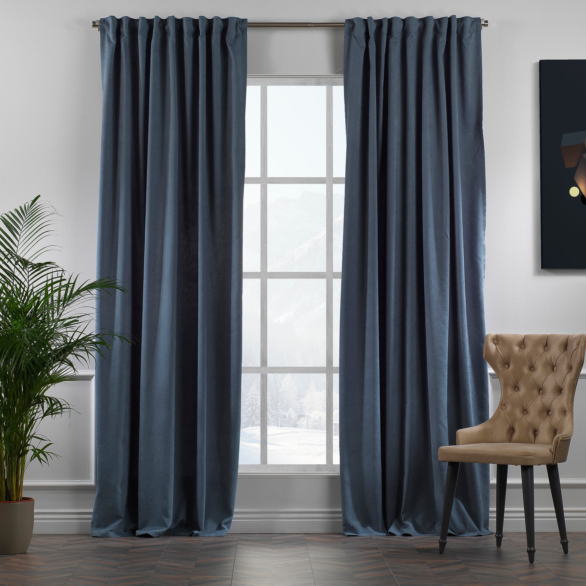 Blackout room darkening curtains, faux velvet curtains, decorative luxury window curtains, polyester curtains, elegant drapes, living room curtains, bedroom curtains, dining room curtains, nursery curtains, modern home decor, soft velvet look curtains, custom size curtains, custom drapes, window treatments, privacy curtains, wrinkle resistant curtains, curtain panels, luxury home decor, matching cushion covers, kitchen valances, decorative window panels, stylish curtains, curtain accessories home furnishing