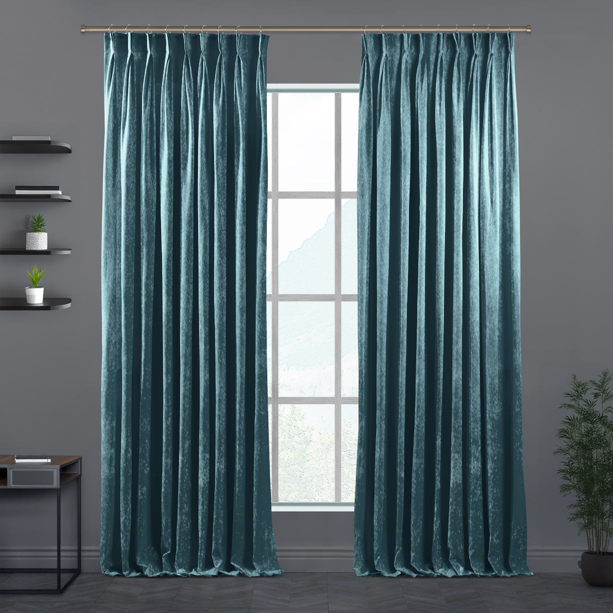 Lilijan Home shiny velvet pinch pleated curtains, shiny velvet curtains, pinch pleat curtains, velvet window curtains, luxury curtains, decorative drapes, elegant window treatments, living room curtains, bedroom curtains, dining room curtains, nursery curtains, custom curtains, custom size curtains, tailored pleated curtains, soft velvet curtains, privacy curtains, modern home decor, curtain panels, stylish window drapes, luxury home furnishings