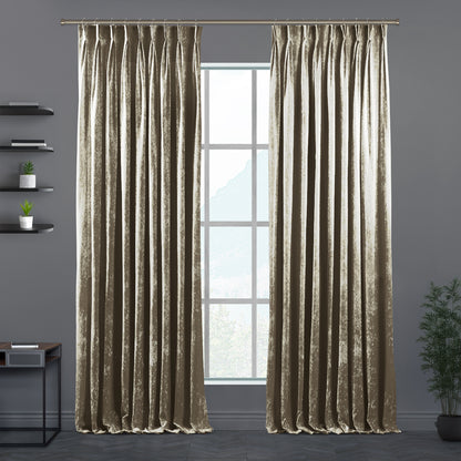 Lilijan Home shiny velvet pinch pleated curtains, shiny velvet curtains, pinch pleat curtains, velvet window curtains, luxury curtains, decorative drapes, elegant window treatments, living room curtains, bedroom curtains, dining room curtains, nursery curtains, custom curtains, custom size curtains, tailored pleated curtains, soft velvet curtains, privacy curtains, modern home decor, curtain panels, stylish window drapes, luxury home furnishings