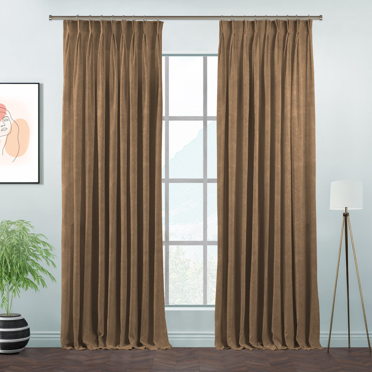 Lilijan Home matte velvet pinch pleated curtains, matte velvet curtains, pinch pleat curtains, velvet window curtains, luxury curtains, decorative drapes, elegant window treatments, living room curtains, bedroom curtains, dining room curtains, nursery curtains, custom curtains, custom size drapes, privacy curtains, soft velvet curtains, tailored pleated curtains, modern home decor, luxury home furnishings, curtain panels, stylish window drapes
