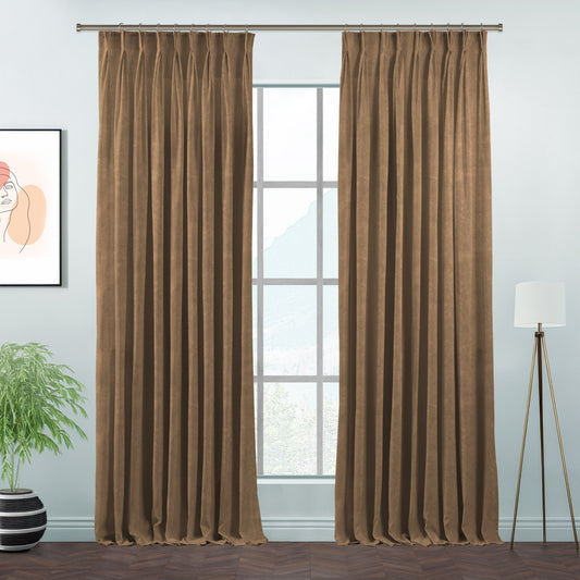 Lilijan Home matte velvet pinch pleated curtains, matte velvet curtains, pinch pleat curtains, velvet window curtains, luxury curtains, decorative drapes, elegant window treatments, living room curtains, bedroom curtains, dining room curtains, nursery curtains, custom curtains, custom size drapes, privacy curtains, soft velvet curtains, tailored pleated curtains, modern home decor, luxury home furnishings, curtain panels, stylish window drapes
