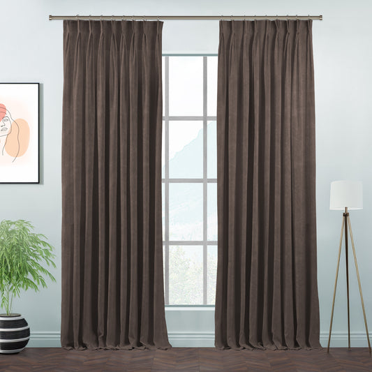 Lilijan Home matte velvet pinch pleated curtains, matte velvet curtains, pinch pleat curtains, velvet window curtains, luxury curtains, decorative drapes, elegant window treatments, living room curtains, bedroom curtains, dining room curtains, nursery curtains, custom curtains, custom size drapes, privacy curtains, soft velvet curtains, tailored pleated curtains, modern home decor, luxury home furnishings, curtain panels, stylish window drapes
