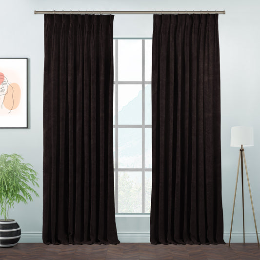 Lilijan Home matte velvet pinch pleated curtains, matte velvet curtains, pinch pleat curtains, velvet window curtains, luxury curtains, decorative drapes, elegant window treatments, living room curtains, bedroom curtains, dining room curtains, nursery curtains, custom curtains, custom size drapes, privacy curtains, soft velvet curtains, tailored pleated curtains, modern home decor, luxury home furnishings, curtain panels, stylish window drapes
