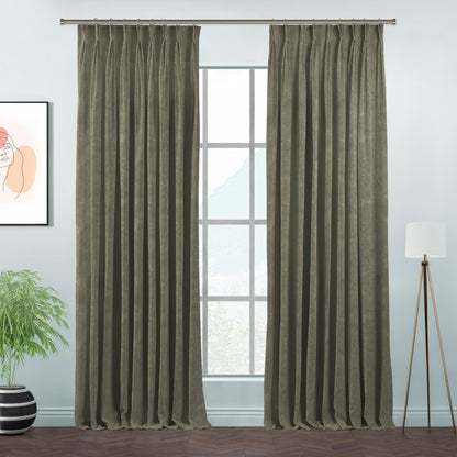 Lilijan Home matte velvet pinch pleated curtains, matte velvet curtains, pinch pleat curtains, velvet window curtains, luxury curtains, decorative drapes, elegant window treatments, living room curtains, bedroom curtains, dining room curtains, nursery curtains, custom curtains, custom size drapes, privacy curtains, soft velvet curtains, tailored pleated curtains, modern home decor, luxury home furnishings, curtain panels, stylish window drapes
