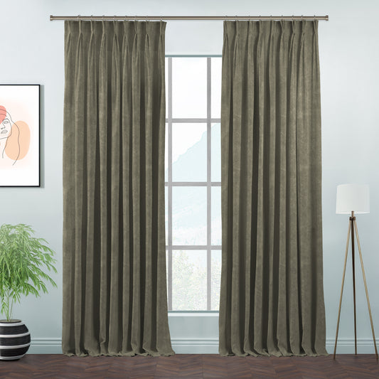 Lilijan Home matte velvet pinch pleated curtains, matte velvet curtains, pinch pleat curtains, velvet window curtains, luxury curtains, decorative drapes, elegant window treatments, living room curtains, bedroom curtains, dining room curtains, nursery curtains, custom curtains, custom size drapes, privacy curtains, soft velvet curtains, tailored pleated curtains, modern home decor, luxury home furnishings, curtain panels, stylish window drapes
