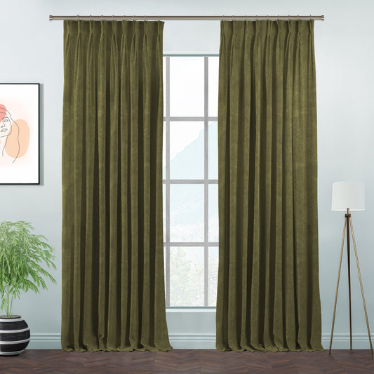 Lilijan Home matte velvet pinch pleated curtains, matte velvet curtains, pinch pleat curtains, velvet window curtains, luxury curtains, decorative drapes, elegant window treatments, living room curtains, bedroom curtains, dining room curtains, nursery curtains, custom curtains, custom size drapes, privacy curtains, soft velvet curtains, tailored pleated curtains, modern home decor, luxury home furnishings, curtain panels, stylish window drapes
