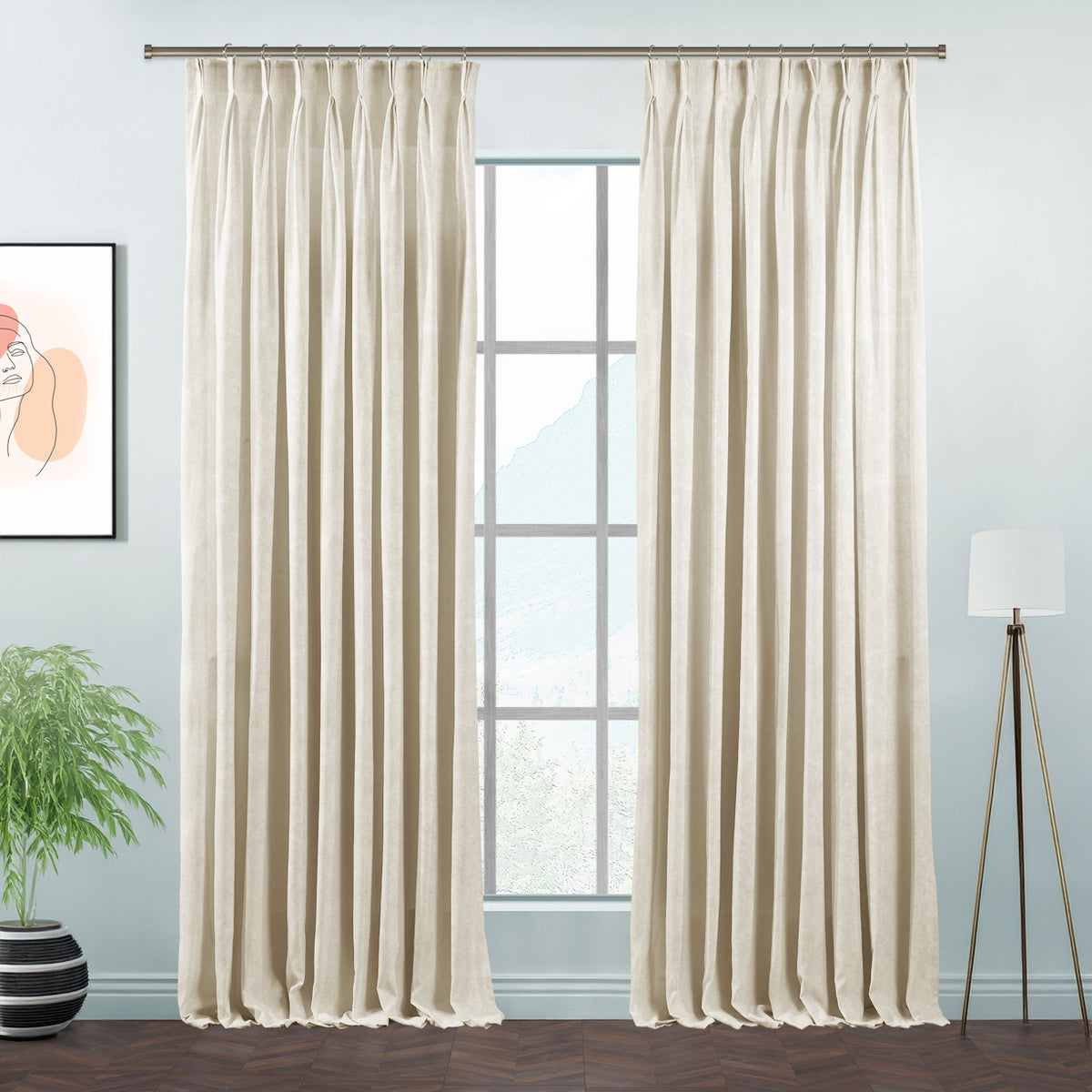Lilijan Home matte velvet pinch pleated curtains, matte velvet curtains, pinch pleat curtains, velvet window curtains, luxury curtains, decorative drapes, elegant window treatments, living room curtains, bedroom curtains, dining room curtains, nursery curtains, custom curtains, custom size drapes, privacy curtains, soft velvet curtains, tailored pleated curtains, modern home decor, luxury home furnishings, curtain panels, stylish window drapes
