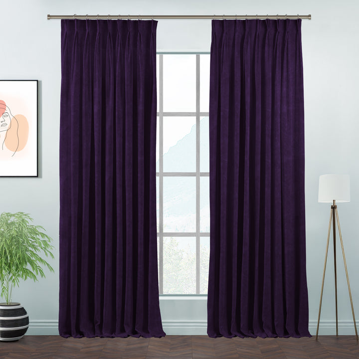 Lilijan Home matte velvet pinch pleated curtains, matte velvet curtains, pinch pleat curtains, velvet window curtains, luxury curtains, decorative drapes, elegant window treatments, living room curtains, bedroom curtains, dining room curtains, nursery curtains, custom curtains, custom size drapes, privacy curtains, soft velvet curtains, tailored pleated curtains, modern home decor, luxury home furnishings, curtain panels, stylish window drapes
