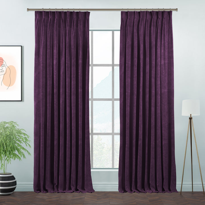 Lilijan Home matte velvet pinch pleated curtains, matte velvet curtains, pinch pleat curtains, velvet window curtains, luxury curtains, decorative drapes, elegant window treatments, living room curtains, bedroom curtains, dining room curtains, nursery curtains, custom curtains, custom size drapes, privacy curtains, soft velvet curtains, tailored pleated curtains, modern home decor, luxury home furnishings, curtain panels, stylish window drapes
