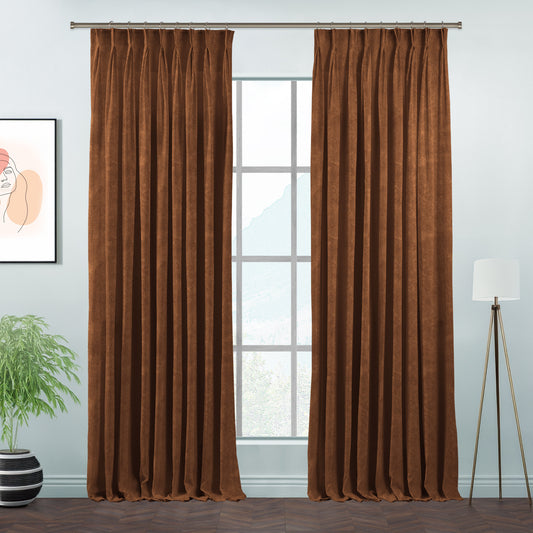 Lilijan Home matte velvet pinch pleated curtains, matte velvet curtains, pinch pleat curtains, velvet window curtains, luxury curtains, decorative drapes, elegant window treatments, living room curtains, bedroom curtains, dining room curtains, nursery curtains, custom curtains, custom size drapes, privacy curtains, soft velvet curtains, tailored pleated curtains, modern home decor, luxury home furnishings, curtain panels, stylish window drapes
