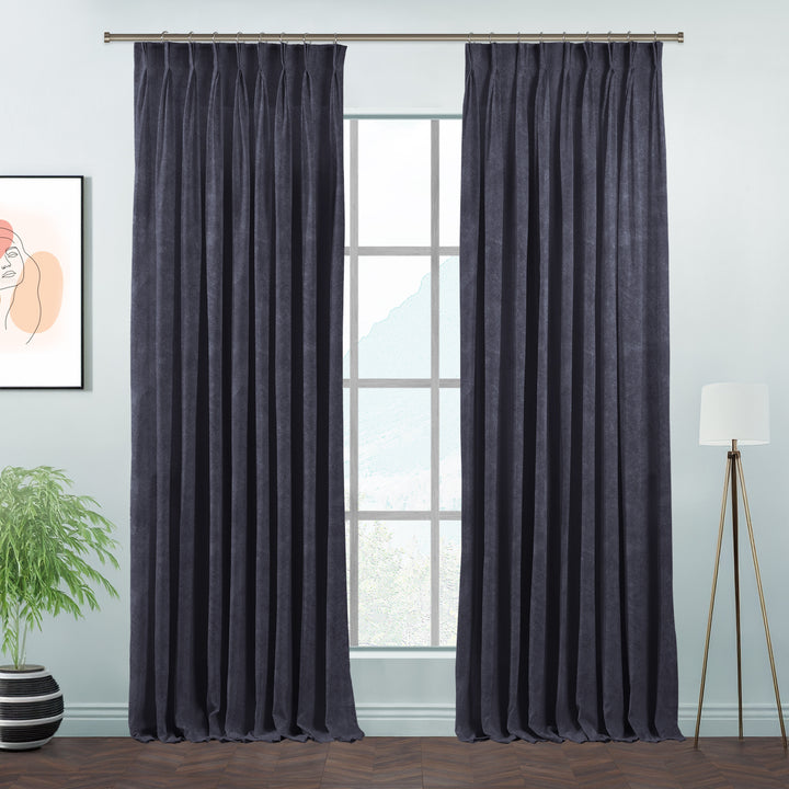 Lilijan Home matte velvet pinch pleated curtains, matte velvet curtains, pinch pleat curtains, velvet window curtains, luxury curtains, decorative drapes, elegant window treatments, living room curtains, bedroom curtains, dining room curtains, nursery curtains, custom curtains, custom size drapes, privacy curtains, soft velvet curtains, tailored pleated curtains, modern home decor, luxury home furnishings, curtain panels, stylish window drapes
