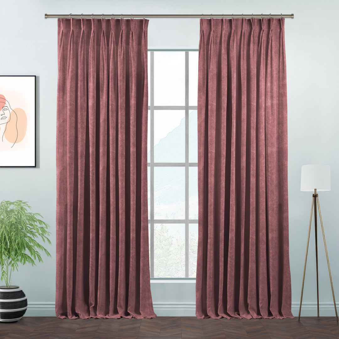 Lilijan Home matte velvet pinch pleated curtains, matte velvet curtains, pinch pleat curtains, velvet window curtains, luxury curtains, decorative drapes, elegant window treatments, living room curtains, bedroom curtains, dining room curtains, nursery curtains, custom curtains, custom size drapes, privacy curtains, soft velvet curtains, tailored pleated curtains, modern home decor, luxury home furnishings, curtain panels, stylish window drapes
