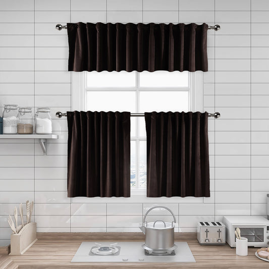 Matte velvet kitchen valances, matte velvet window valance, kitchen window valance, decorative kitchen curtains, velvet valance, luxury kitchen decor, window topper, kitchen window treatment, custom kitchen valance, modern kitchen curtains, farmhouse kitchen valance, elegant window valance, soft velvet valance, café window curtain, rod pocket valance, kitchen home decor, decorative window topper, stylish kitchen valance, window furnishings