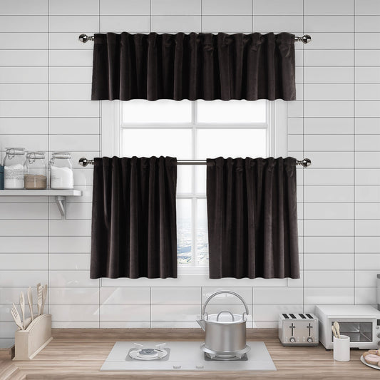 Matte velvet kitchen valances, matte velvet window valance, kitchen window valance, decorative kitchen curtains, velvet valance, luxury kitchen decor, window topper, kitchen window treatment, custom kitchen valance, modern kitchen curtains, farmhouse kitchen valance, elegant window valance, soft velvet valance, café window curtain, rod pocket valance, kitchen home decor, decorative window topper, stylish kitchen valance, window furnishings